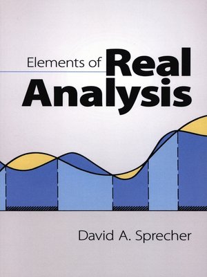 cover image of Elements of Real Analysis
